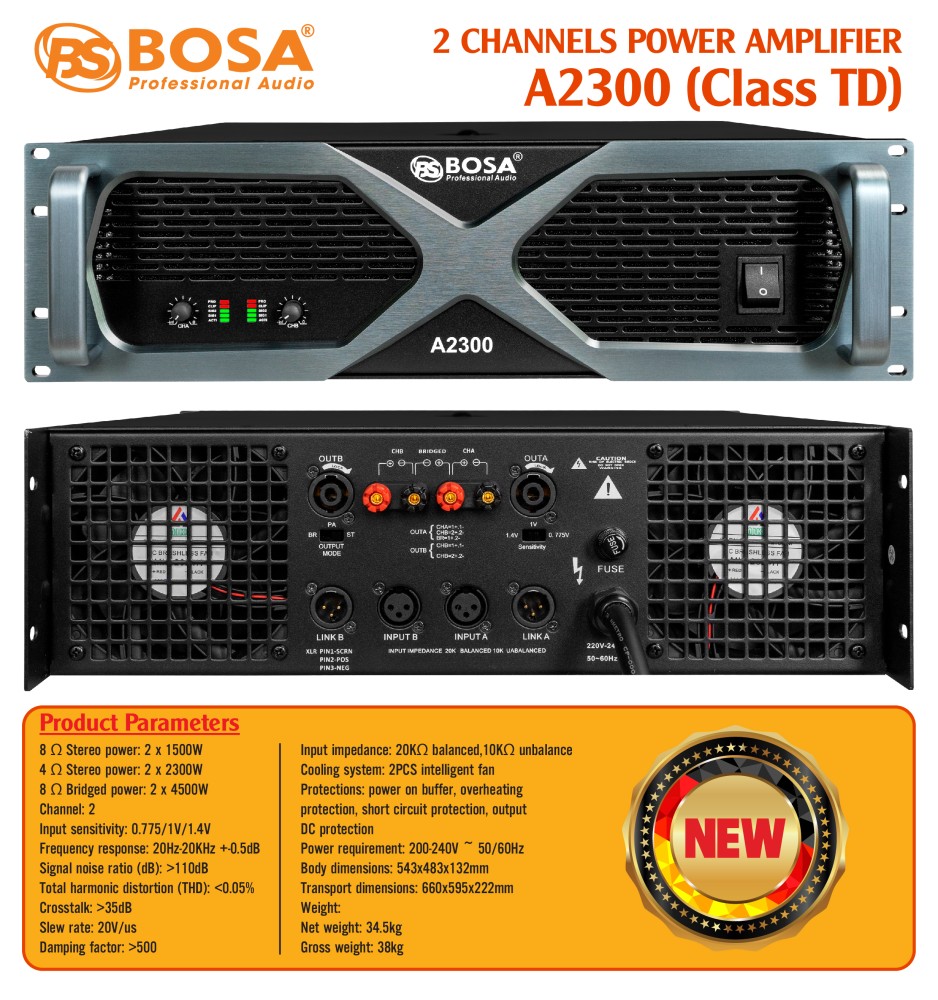 MAIN BOSA A2300 CLASS TD